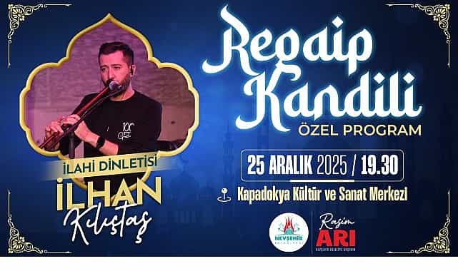 Nevşehir Belediyesi’nden Regaip Kandiline Özel İlahi Programı 1 nevsehir belediyesinden regaip kandiline ozel ilahi programi