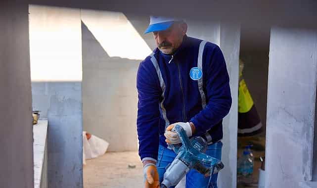 ozel cocuklar oyun evi projesinde calismalar tum hiziyla devam ediyor