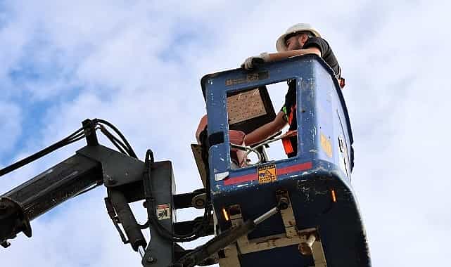 sekaparkta akilli aydinlatma sistemi devreye alindi