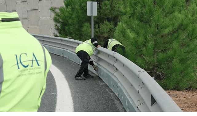 yavuz sultan selim koprusu ve kuzey cevre otoyolundan motor suruculerine dost bariyer sistemi