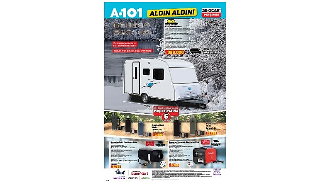 29 Ocak’ta Karavan A101’de! 1 29 ocakta karavan a101de