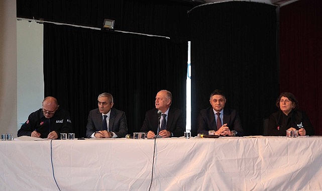 aliagada ilce afet mudahale plani toplantisi gerceklestirildi