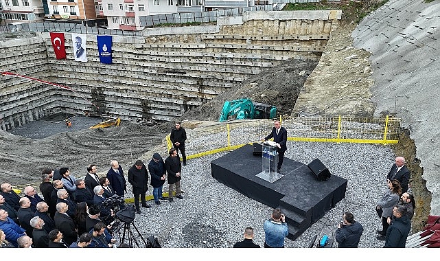 Avcılar Reşitpaşa Caddesi Zemin Altı Otoparkı’nın Temeli Atıldı 1 avcilar resitpasa caddesi zemin alti otoparkinin temeli atildi