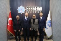baskan altay beysehir ve derebucak belediyelerini ziyaret etti
