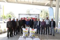 baskan altay konyada tarimin gelismesi icin sagladigimiz destek 965 milyon lirayi asti