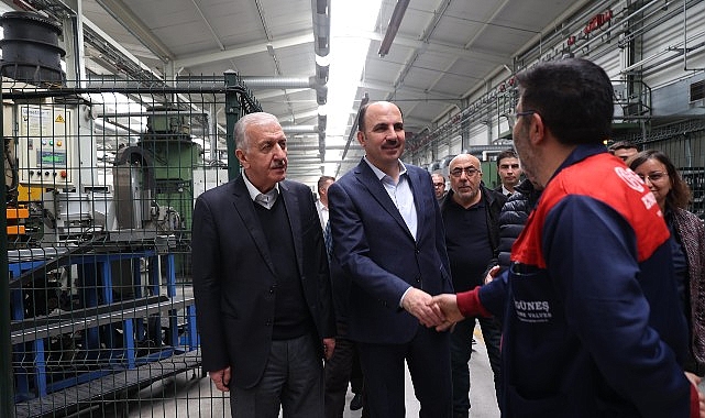 baskan altay organize sanayi bolgelerinin ulasim ve konut sorununu cozmek icin calisiyoruz