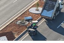 baskan cercioglundan acarlar sehir hastanesi yolunda peyzaj duzenlemesi