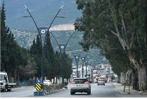 baskan eski bornovanin en yogun guzergahlarindan birini cagdas bir kent aksina donusturduk