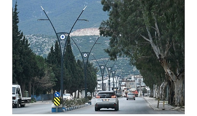 baskan eski bornovanin en yogun guzergahlarindan birini cagdas bir kent aksina donusturduk