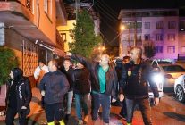 baskan gorkem duman gece boyunca sahadaydi