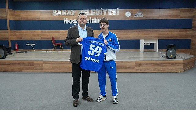 baskan tasyasan sampiyonlari agirladi