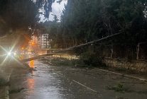 buca belediyesi ekiplerinin firtina ve yagis mesaisi