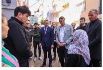 bucada sel seferberligi baskan duman ve chp il baskani guc sahada