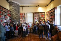 bucali cocuklar cumhuriyet kutuphanesini kesfetti