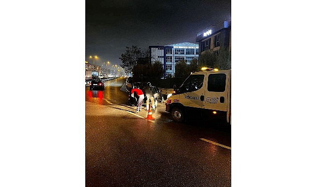 buyuksehir a takimindan kazaya aninda mudahale