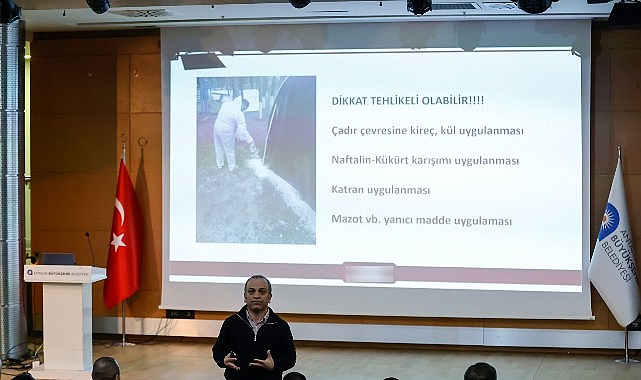 buyuksehirden ilaclama personeline biyosidal urun kullanimi egitimi