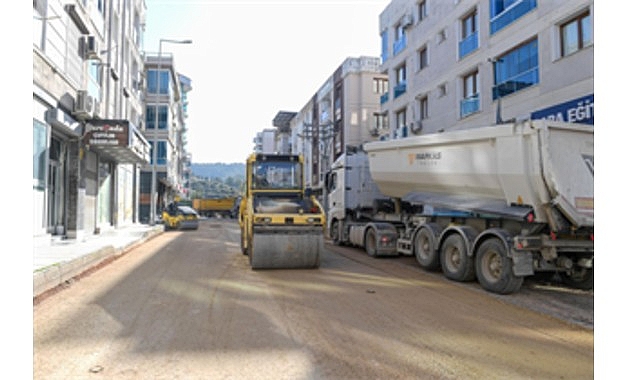 Çamlıkule’de bozulan yol onarıldı 1 camlikulede bozulan yol onarildi