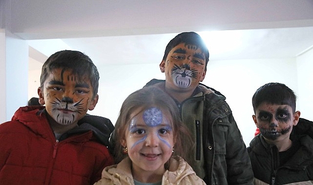 cankaya belediyesinden karahasanli cocuklarina karne senligi