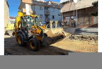 darica mevlana caddesi yenileniyor