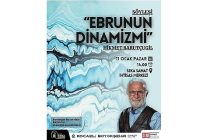 ebru sanatinin ustasi sanatseverlerle bulusacak