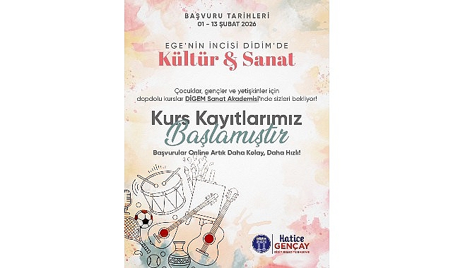 egenin incisi didimde kultur ve sanat kurslari basliyor