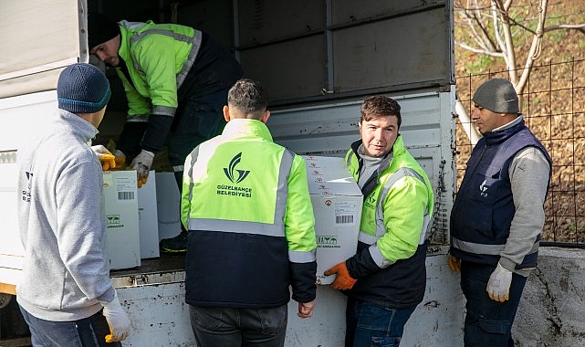 guzelbahce belediyesinden ciftciye guc veren destek