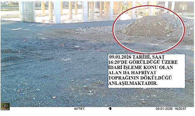 hafriyatla cevreyi kirleten firmaya 3 milyon tl ceza