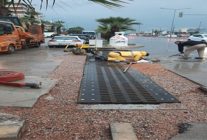 izmir buyuksehir belediyesi ekipleri saganak nedeniyle seferber oldu