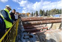 izmirin dev projesinde tunel kazilari sona erdi