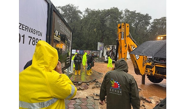 Kemer Belediyesi aralıksız çalışıyor 1 kemer belediyesi araliksiz calisiyor