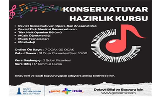 Konservatuvar hayali kurana Büyükşehir desteği 1 konservatuvar hayali kurana buyuksehir destegi