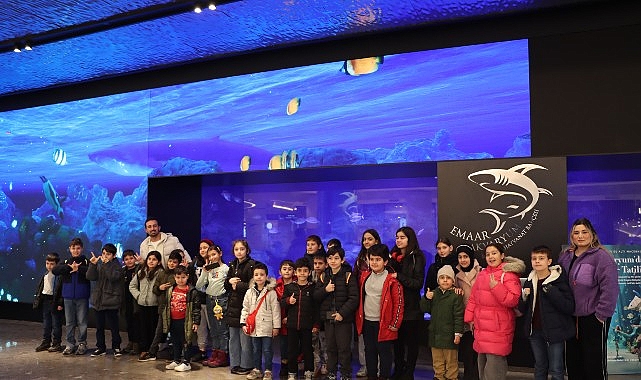 Maltepeli çocuklar yarıyıl tatilinde su altı dünyasını keşfetti 1 maltepeli cocuklar yariyil tatilinde su alti dunyasini kesfetti