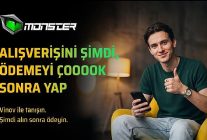 monsterdan vinov ile simdi al sonra ode donemi