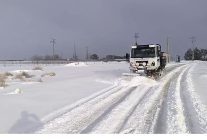 osmangazinin yuksek kesimlerinde kar nobeti