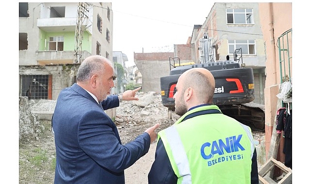 planlar hazir ilk asama tamam canik 2 yeni bulvar yolu geliyor
