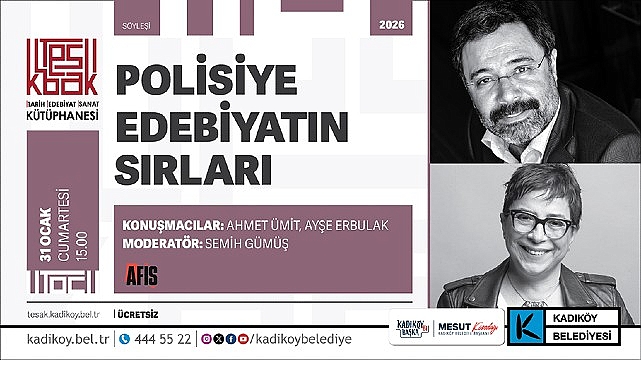 Polisiye Edebiyatın Sırları TESAK’ta Konuşulacak 1 polisiye edebiyatin sirlari tesakta konusulacak