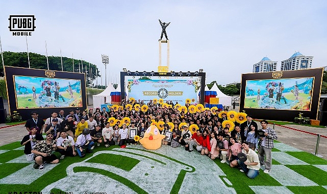 pubg mobiledan guinness dunya rekoru