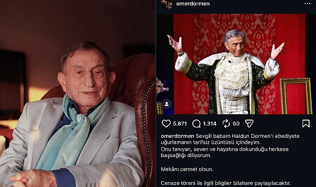 Türk Tiyatrosunun Usta İsmi Haldun Dormen Hayatını Kaybetti 1 turk tiyatrosunun usta ismi haldun dormen hayatini kaybetti