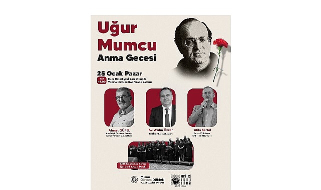 ugur mumcu icin bucada anma gecesi