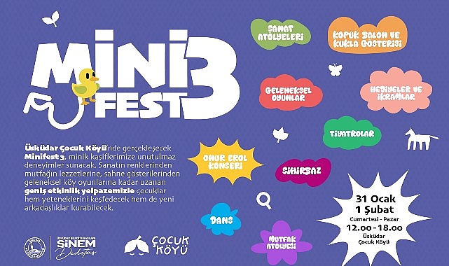 uskudar cocuk koyunde minifest 3 etkinligi duzenlenecek