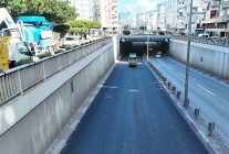 100 yil bulvarinda alti etapli calismanin ucuncu etabi tamamlandi