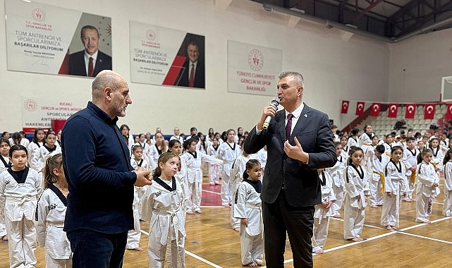 470 golcuk belediyespor taekwondo sporcusu kusak atladi
