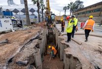 alsancakta dev altyapi calismasi