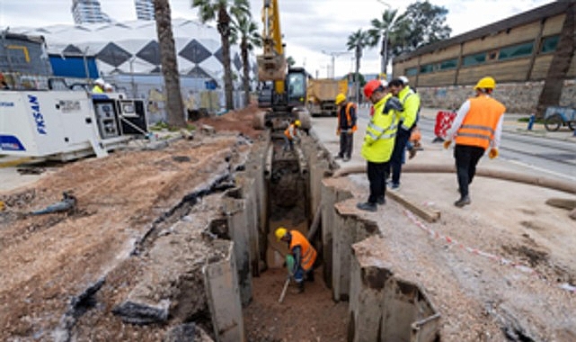 Alsancak’ta dev altyapı çalışması 1 alsancakta dev altyapi calismasi