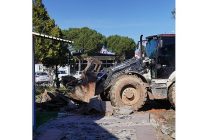 ayvalik deniz hudut kapisi onunde meydan duzenlemesi baslatildi