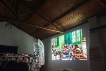 barbarosta sinema perdesi hep acik