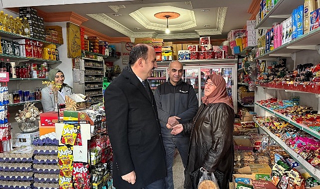 baskan altay sehir merkezinde iftar oncesi esnafi ziyaret etti