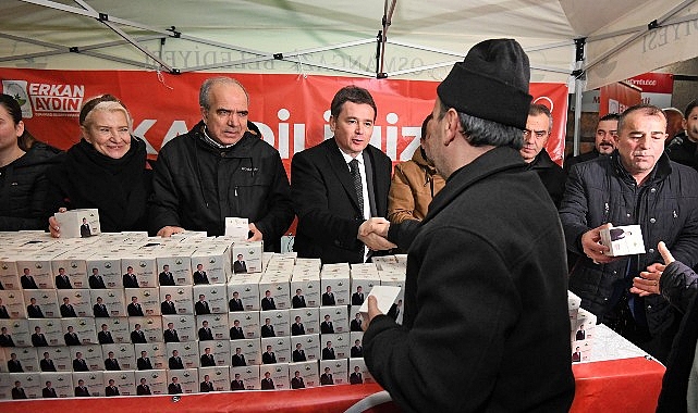 baskan aydin berat kandilinde vatandaslarla bulustu