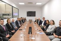 baskan dr cemil tugaya floransa heyetinden ziyaret