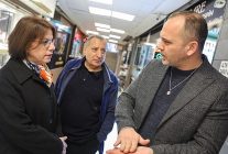 baskan koymen baglarbasinda vatandaslarin sorunlarini dinledi